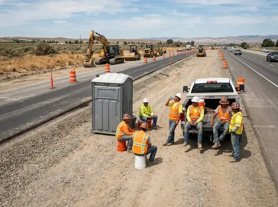 highway-road-construction-crew-007 — frequently asked questions, Porta Potty and Restroom Rentals in Hawthorne, NV